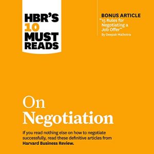 Audiolibro HBR's 10 Must Reads on Negotiation