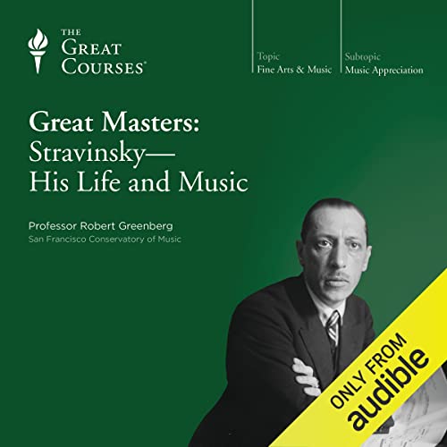 Audiolibro Great Masters: Stravinsky - His Life and Music