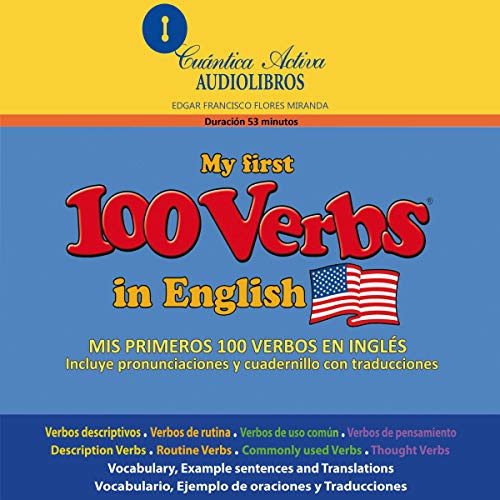 Audiolibro Mis primeros 100 verbos en inglés